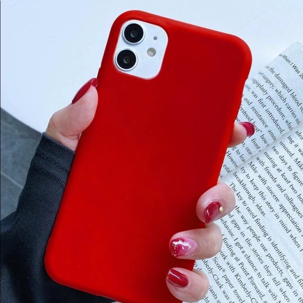 Red Iphone 12/12 Pro Case